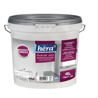 Héra Prémium selyemfényű latex beltéri festék "Z" 4L Héra Prémium selyemfényű latex beltéri festék "Z" 4L