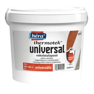Héra Thermotek Universal vakolatalapozó "L" bázis FEHÉR 15L