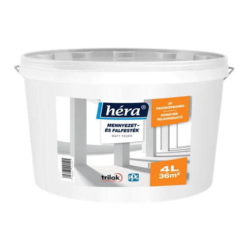 Héra mennyezet és falfesték 4L