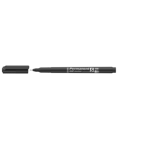ICO OHP Alkoholos filctoll - Permanent marker S D10 FEKETE