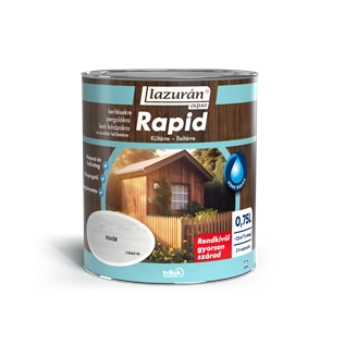 Lazurán Aqua Rapid vékonylazúr FEHÉR 750ml Lazurán Aqua Rapid vékonylazúr FEHÉR 750ml