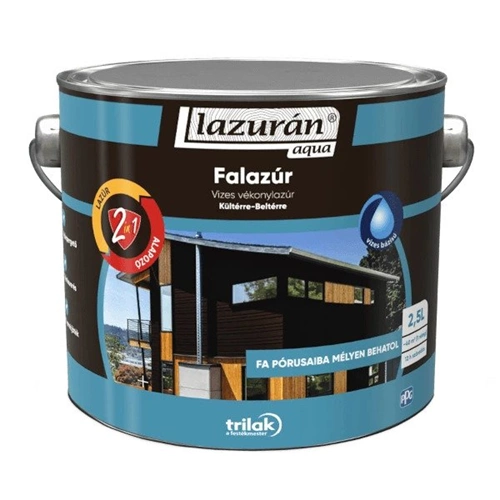 Lazurán Aqua vékonylazúr 2in1 CSERESZNYE 2,5L Lazurán Aqua vékonylazúr 2in1 CSERESZNYE 2,5L