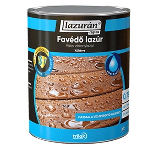 Lazurán Aqua vékonylazúr 3in1 SZÍNTELEN 9L Lazurán Aqua vékonylazúr 3in1 SZÍNTELEN 9L