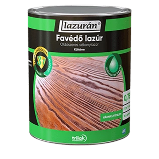 Lazurán oldószeres vékonylazúr 3in1 MOGYORÓ 750ml Lazurán oldószeres vékonylazúr 3in1 MOGYORÓ 750ml