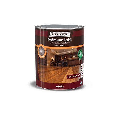 Lazurán selyemfényű prémium lakk kül- és beltérre 750ml