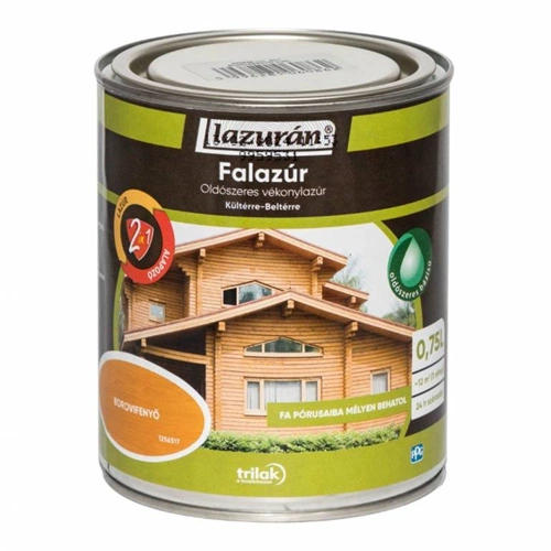 Lazurán selyemfényű vékonylazúr 2in1 BOROVIFENYŐ 750ml