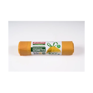 MAZZINI Újrahasznosított húzófüles szemeteszsák 70 l (64x70 cm) 15 db/roll