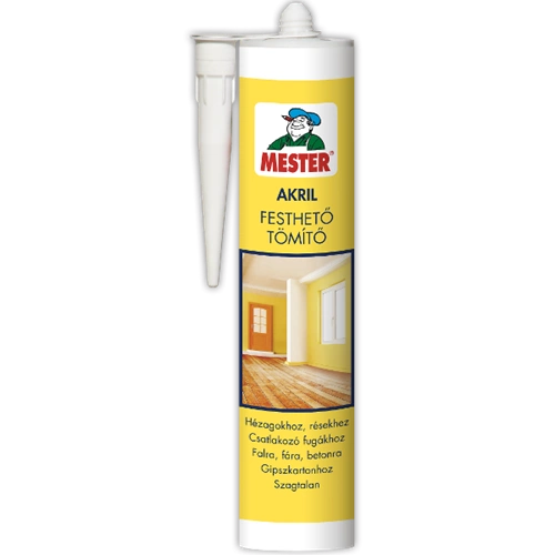 Mester festhető akril tömítő FEHÉR 310ml