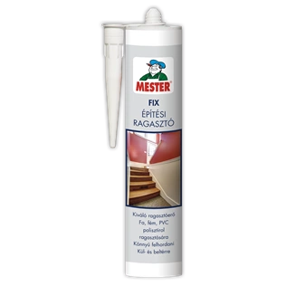 Mester fix építési ragasztó fehér 310ml