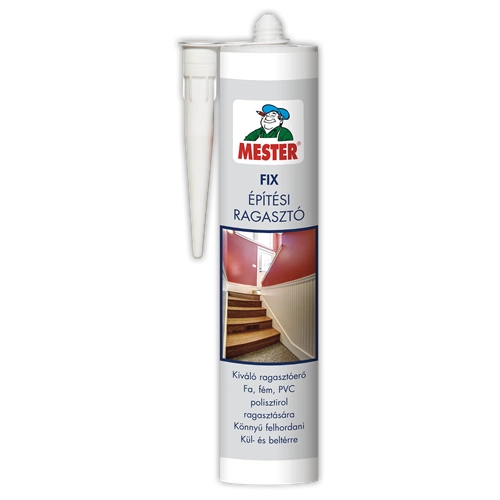 Mester fix építési ragasztó fehér 310ml