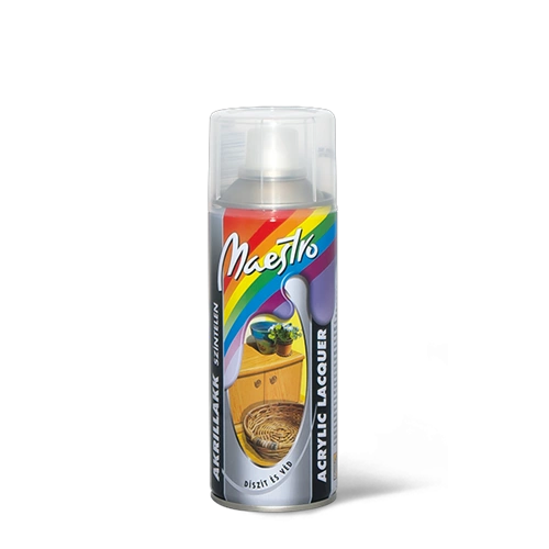 Maestro akril lakk spray SZÍNTELEN 400ml Maestro akril lakk spray SZÍNTELEN 400ml
