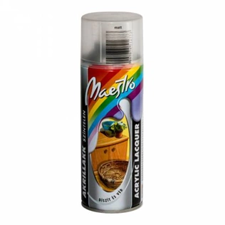 Maestro akril matt lakk spray SZÍNTELEN 400ml