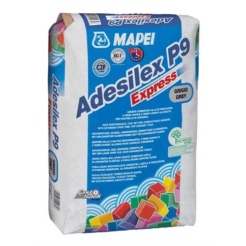 Mapei Adesilex P9 Express csemperagasztó SZÜRKE 25kg