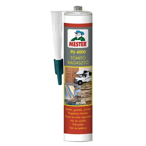 Mester PU4000 tömítő ragasztó 310ml Mester PU4000 tömítő ragasztó 310ml