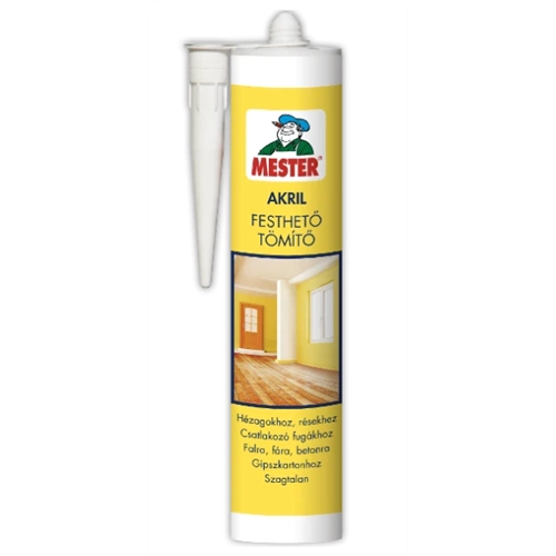 Mester festhető akril tömítő SZÜRKE 310ml