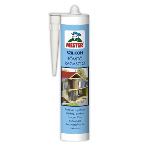 Mester szilikon tömítő SZÜRKE 310ml Mester szilikon tömítő SZÜRKE 310ml