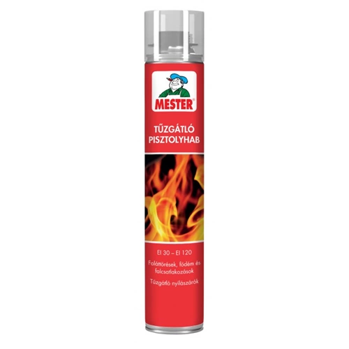 Mester tűzgátló pisztolyhab 750ml