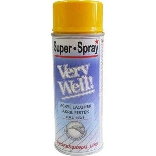 Motip Very Well festékspray RAL1021 NAPSÁRGA 150ml Motip Very Well festékspray RAL1021 NAPSÁRGA 150ml