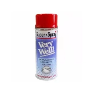 Motip Very Well festékspray RAL3000 TŰZPIROS 150ml Motip Very Well festékspray RAL3000 TŰZPIROS 150ml