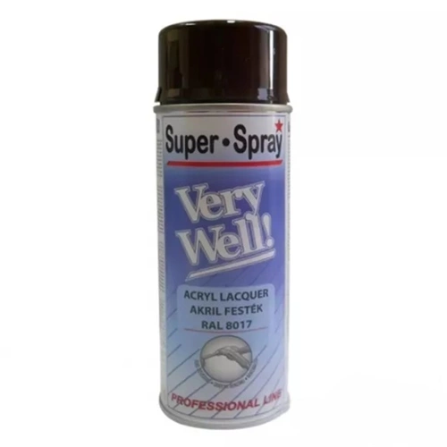 Motip Very Well festékspray RAL8017 CSOKOLÁDÉ BARNA 600ml Motip Very Well festékspray RAL8017 CSOKOLÁDÉ BARNA 600ml