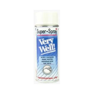 Motip Very Well festékspray RAL9010 FÉNYES FEHÉR 600ml Motip Very Well festékspray RAL9010 FÉNYES FEHÉR 600ml