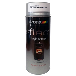 Motip hőálló spray EZÜST 800°C-ig 400ml 