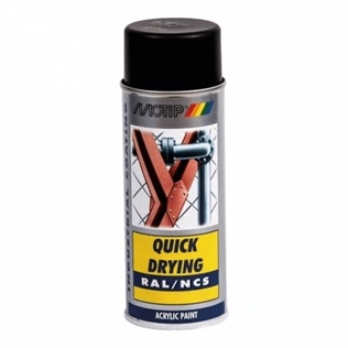Motip ipari javítóspray RAL9005 MATT FEKETE 400ml