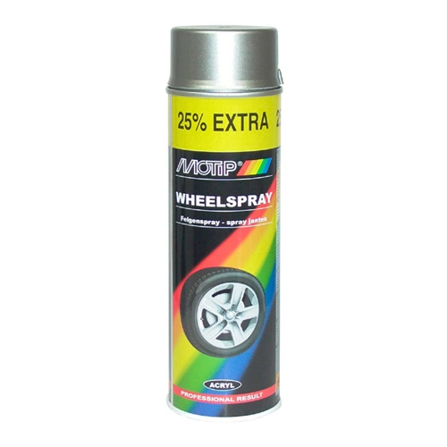 Motip keréktárcsa spray EZÜST 500ml