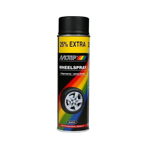 Motip keréktárcsa spray MATT FEKETE 500ml Motip keréktárcsa spray MATT FEKETE 500ml