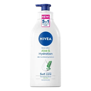 NIVEA testápoló tej 625 ml Aloe & Hydration NIVEA testápoló tej 625 ml Aloe & Hydration