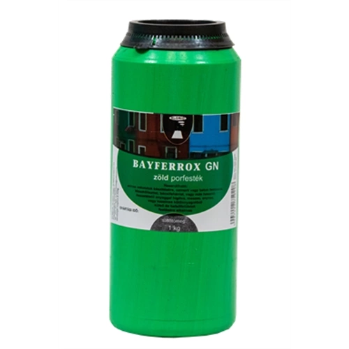Oxid porfesték Bayferrox zöld 1kg