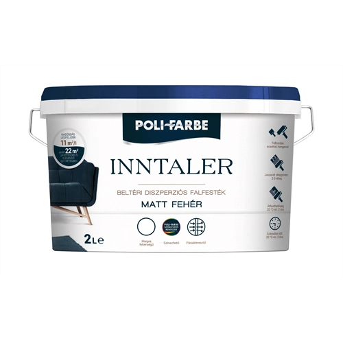 Poli-Farbe Inntaler beltéri falfesték 2L Poli-Farbe Inntaler beltéri falfesték 2L