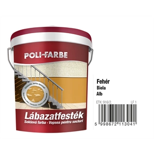 Poli-Farbe lábazatfesték FEHÉR 1L Poli-Farbe lábazatfesték FEHÉR 1L
