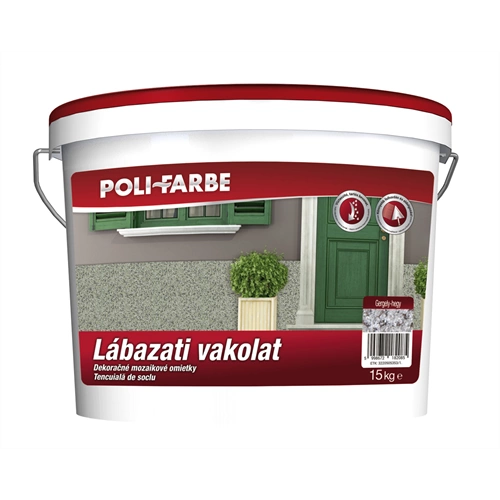 Poli-Farbe lábazati vakolat GERGELY-HEGY 15kg