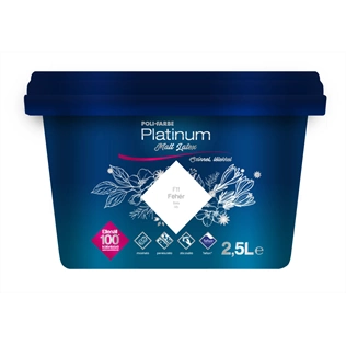 Poli-Farbe Platinum matt latex F11 FEHÉR 2,5L Poli-Farbe Platinum matt latex F11 FEHÉR 2,5L