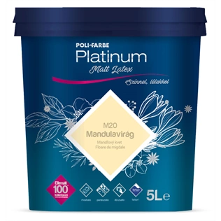 Poli-Farbe Platinum matt latex M20 MANDULAVIRÁG 5L