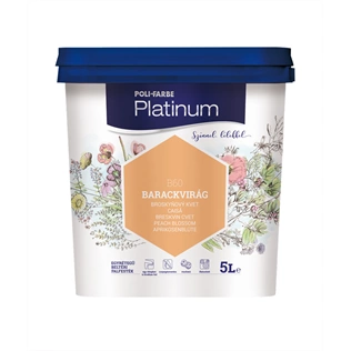 Poli-Farbe Platinum B60 BARACKVIRÁG 5L