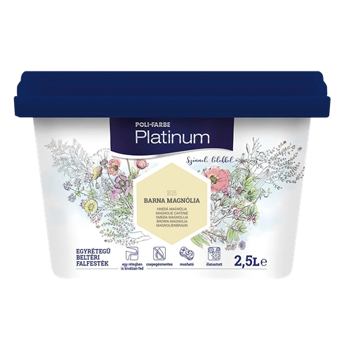 Poli-Farbe Platinum B15 BARNA MAGNÓLIA 2,5L