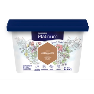Poli-Farbe Platinum CS50 CSILLAGÁNIZS 2,5L Poli-Farbe Platinum CS50 CSILLAGÁNIZS 2,5L