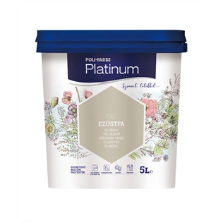 Poli-Farbe Platinum E40 EZÜSTFA 5L Poli-Farbe Platinum E40 EZÜSTFA 5L