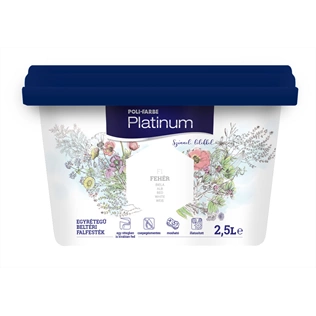 Poli-Farbe Platinum F1 FEHÉR 2,5L Poli-Farbe Platinum F1 FEHÉR 2,5L