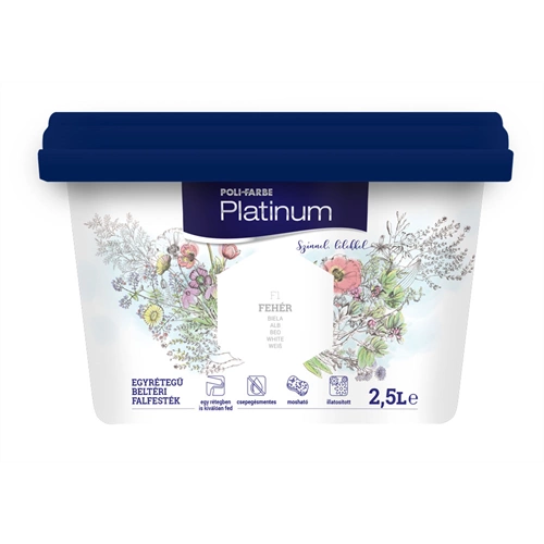 Poli-Farbe Platinum F1 FEHÉR 2,5L Poli-Farbe Platinum F1 FEHÉR 2,5L