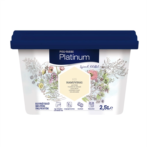 Poli-Farbe Platinum H25 HAMUVIRÁG 2,5L Poli-Farbe Platinum H25 HAMUVIRÁG 2,5L