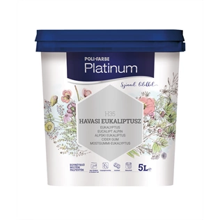 Poli-Farbe Platinum H35 HAVASI EUKALIPTUSZ 5L Poli-Farbe Platinum H35 HAVASI EUKALIPTUSZ 5L