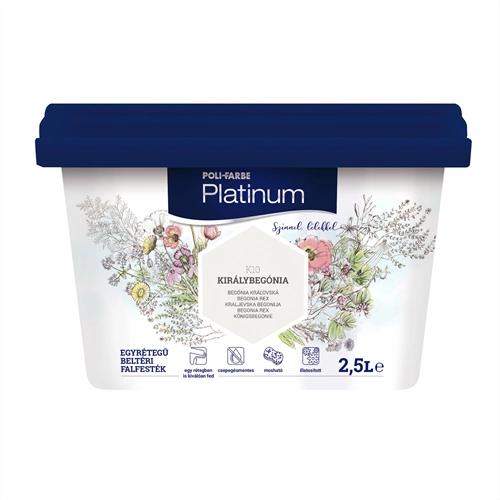 Poli-Farbe Platinum K10 KIRÁLYBEGÓNIA 2,5L