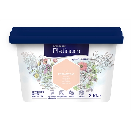 Poli-Farbe Platinum K20 KÖRÖMVIRÁG 2,5L