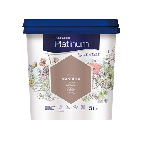 Poli-Farbe Platinum M60 MANDULA 5L Poli-Farbe Platinum M60 MANDULA 5L