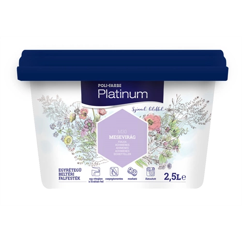 Poli-Farbe Platinum M30 MESEVIRÁG 2,5L Poli-Farbe Platinum M30 MESEVIRÁG 2,5L