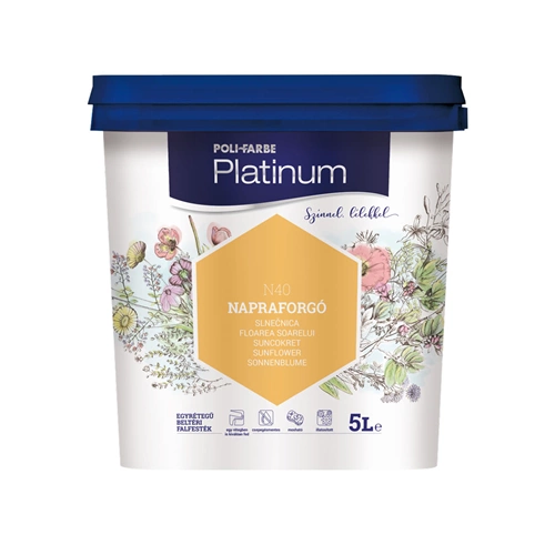 Poli-Farbe Platinum N40 NAPRAFORGÓ 5L Poli-Farbe Platinum N40 NAPRAFORGÓ 5L