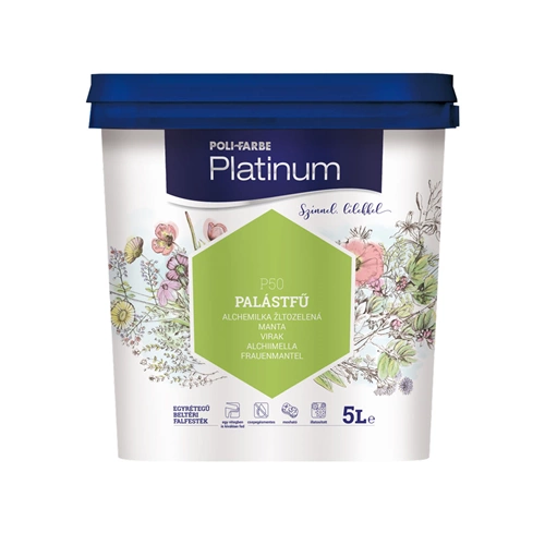 Poli-Farbe Platinum P50 PALÁSTFŰ 5L Poli-Farbe Platinum P50 PALÁSTFŰ 5L